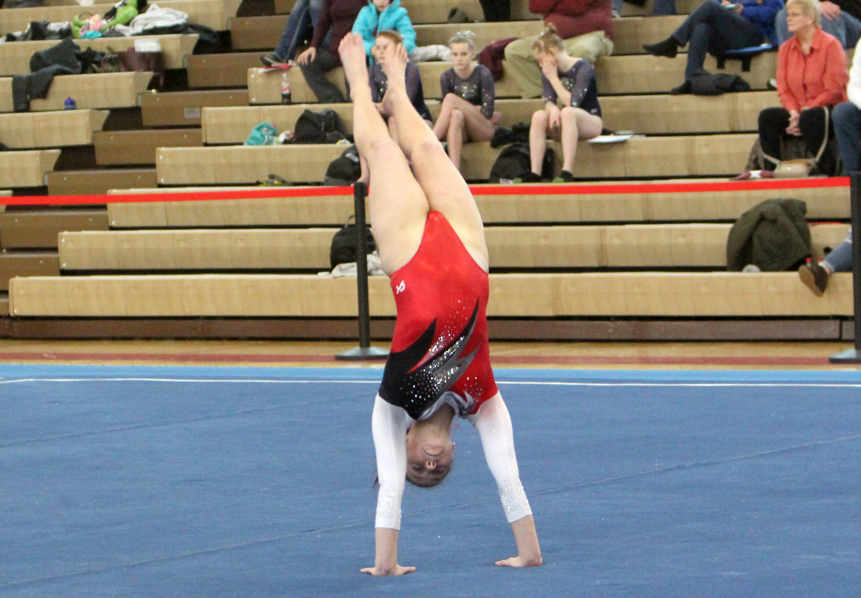 Big Rivers Conference Gymnastics Meet at Chippewa Falls 2-16-19